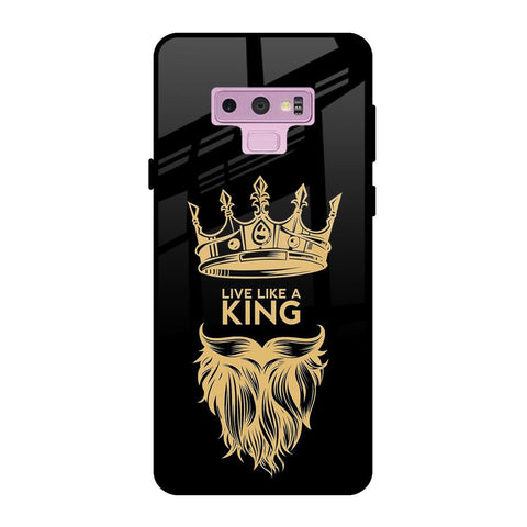 King Life Samsung Galaxy Note 9 Glass Back Cover Online