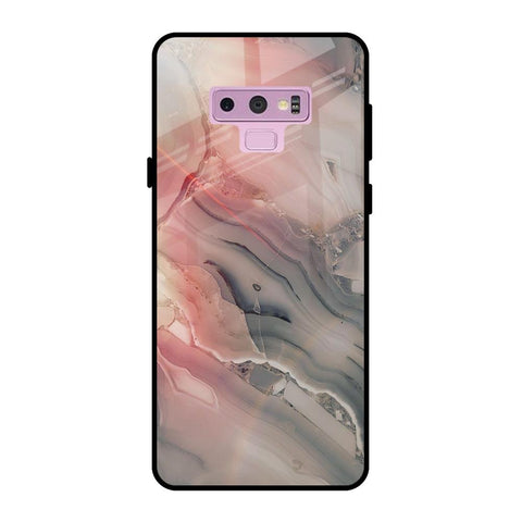 Pink And Grey Marble Samsung Galaxy Note 9 Glass Back Cover Online