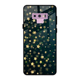 Dazzling Stars Samsung Galaxy Note 9 Glass Back Cover Online
