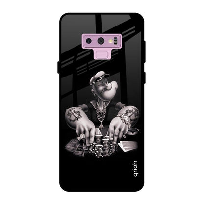 Gambling Problem Samsung Galaxy Note 9 Glass Back Cover Online