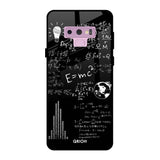 Funny Math Samsung Galaxy Note 9 Glass Back Cover Online