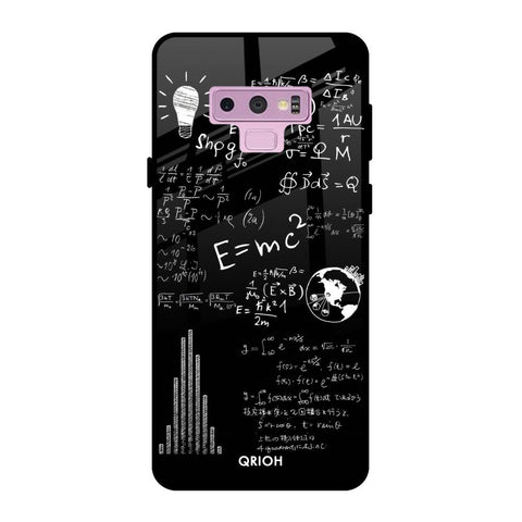 Funny Math Samsung Galaxy Note 9 Glass Back Cover Online