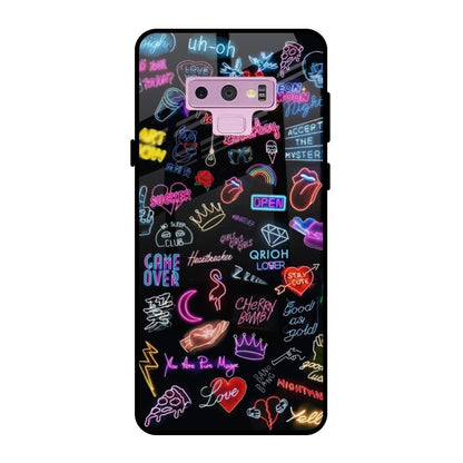 Accept The Mystery Samsung Galaxy Note 9 Glass Back Cover Online