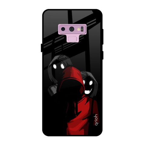Shadow Character Samsung Galaxy Note 9 Glass Back Cover Online