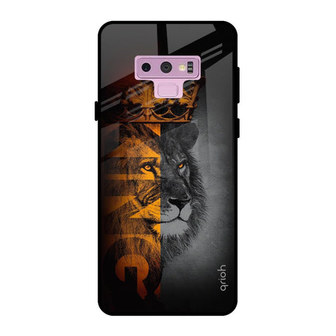 King Of Forest Samsung Galaxy Note 9 Glass Back Cover Online