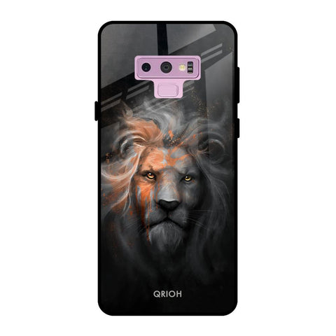 Devil Lion Samsung Galaxy Note 9 Glass Back Cover Online