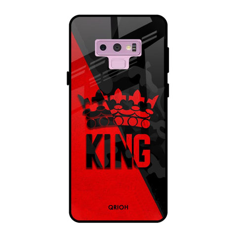 I Am A King Samsung Galaxy Note 9 Glass Back Cover Online