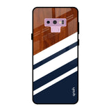 Bold Stripes Samsung Galaxy Note 9 Glass Back Cover Online