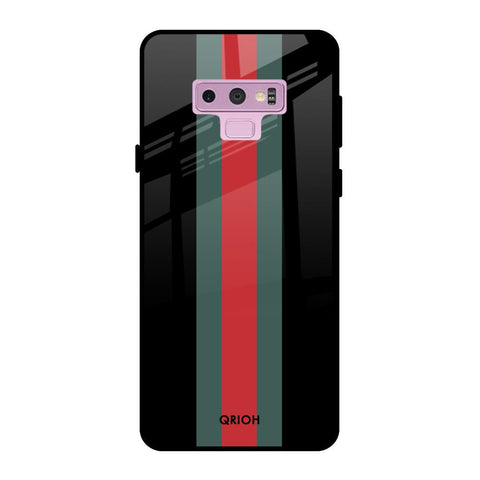 Vertical Stripes Samsung Galaxy Note 9 Glass Back Cover Online