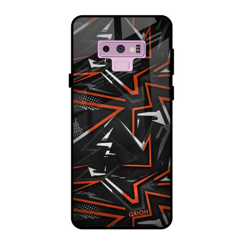 Vector Art Samsung Galaxy Note 9 Glass Back Cover Online