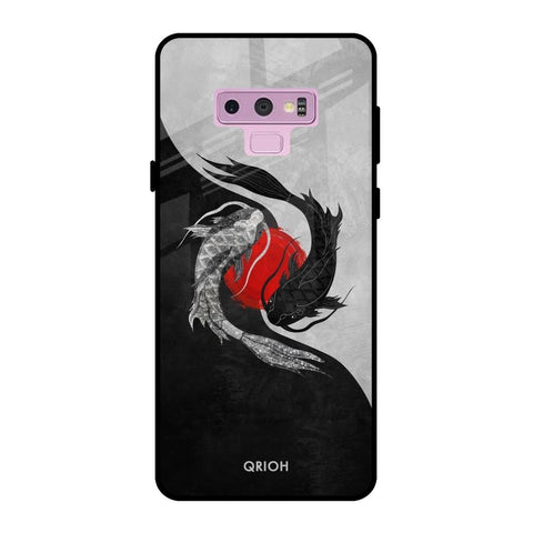 Japanese Art Samsung Galaxy Note 9 Glass Back Cover Online