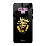 Lion The King Samsung Galaxy Note 9 Glass Back Cover Online