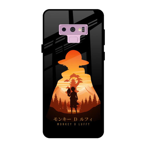 Luffy One Piece Samsung Galaxy Note 9 Glass Back Cover Online