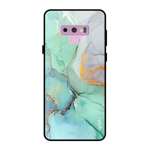 Green Marble Samsung Galaxy Note 9 Glass Back Cover Online