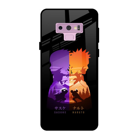 Minimalist Anime Samsung Galaxy Note 9 Glass Back Cover Online