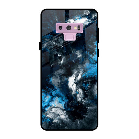Cloudy Dust Samsung Galaxy Note 9 Glass Back Cover Online