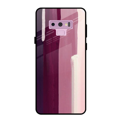 Brush Stroke Art Samsung Galaxy Note 9 Glass Back Cover Online