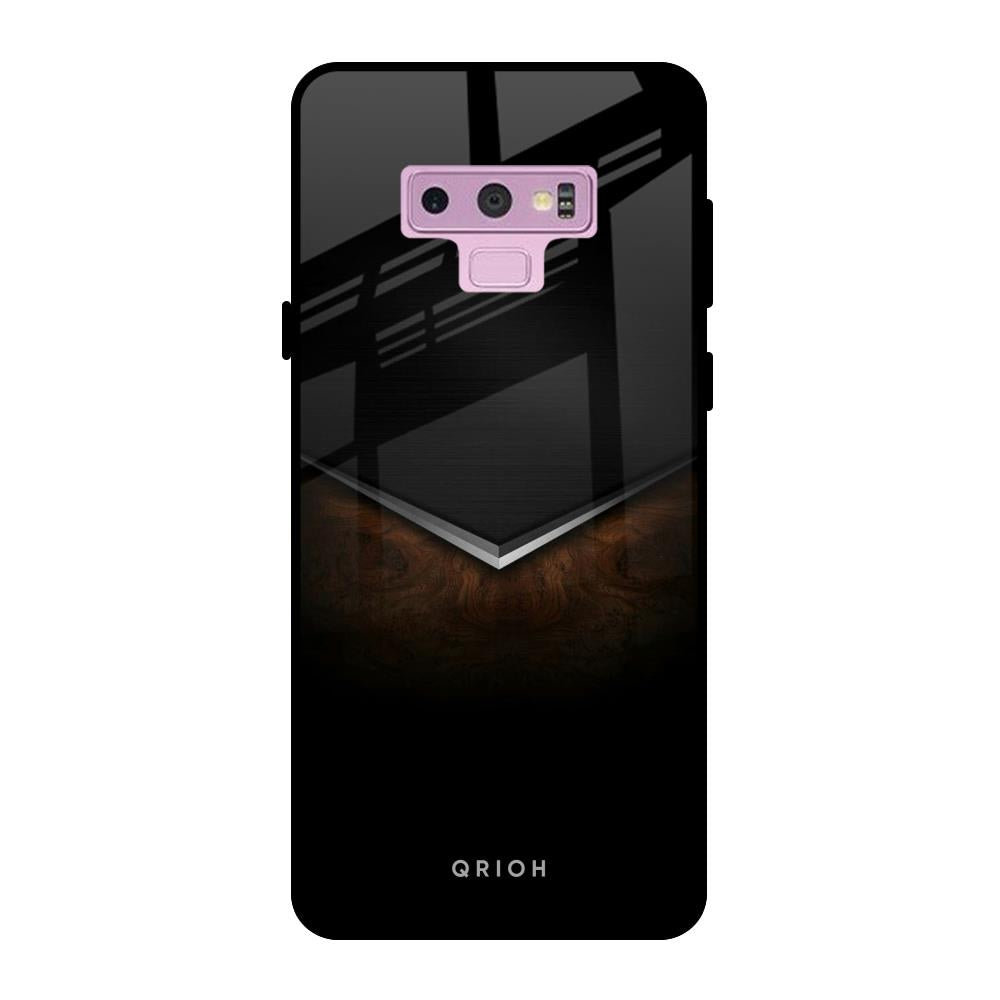 Dark Walnut Samsung Galaxy Note 9 Glass Back Cover Online