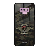 Army Warrior Samsung Galaxy Note 9 Glass Back Cover Online