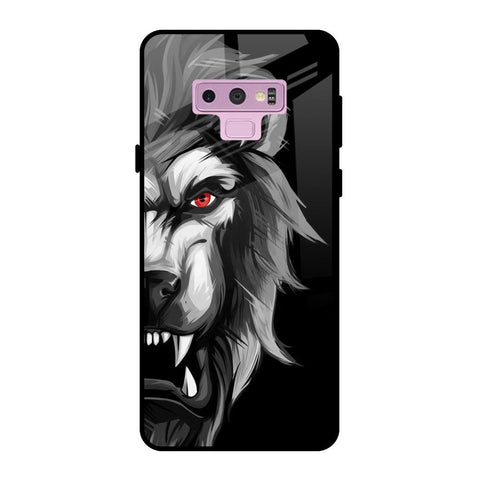 Wild Lion Samsung Galaxy Note 9 Glass Back Cover Online