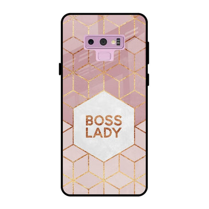 Boss Lady Samsung Galaxy Note 9 Glass Back Cover Online