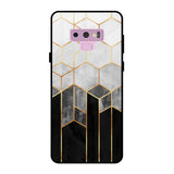 Tricolor Pattern Samsung Galaxy Note 9 Glass Back Cover Online
