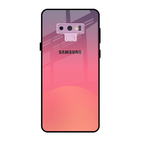 Sunset Orange Samsung Galaxy Note 9 Glass Cases & Covers Online
