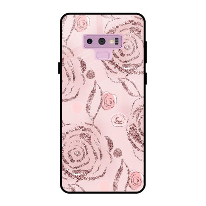 Shimmer Roses Samsung Galaxy Note 9 Glass Cases & Covers Online