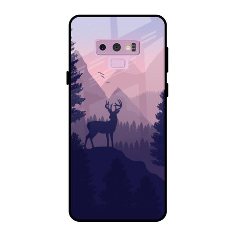 Deer In Night Samsung Galaxy Note 9 Glass Cases & Covers Online