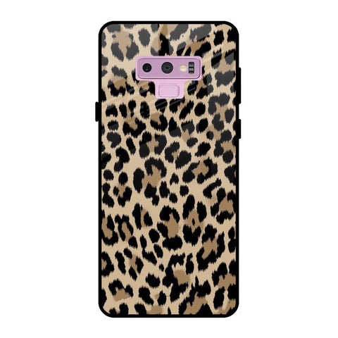 Leopard Seamless Samsung Galaxy Note 9 Glass Cases & Covers Online