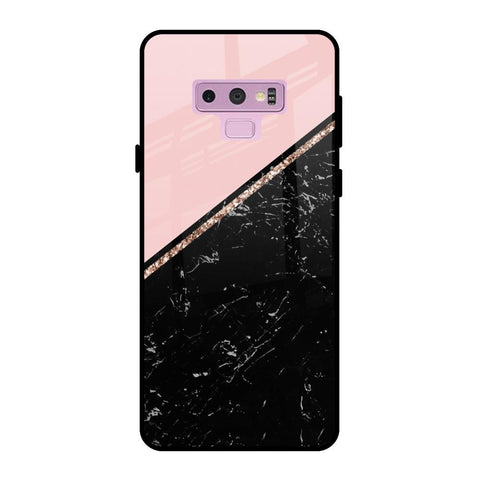 Marble Texture Pink Samsung Galaxy Note 9 Glass Cases & Covers Online