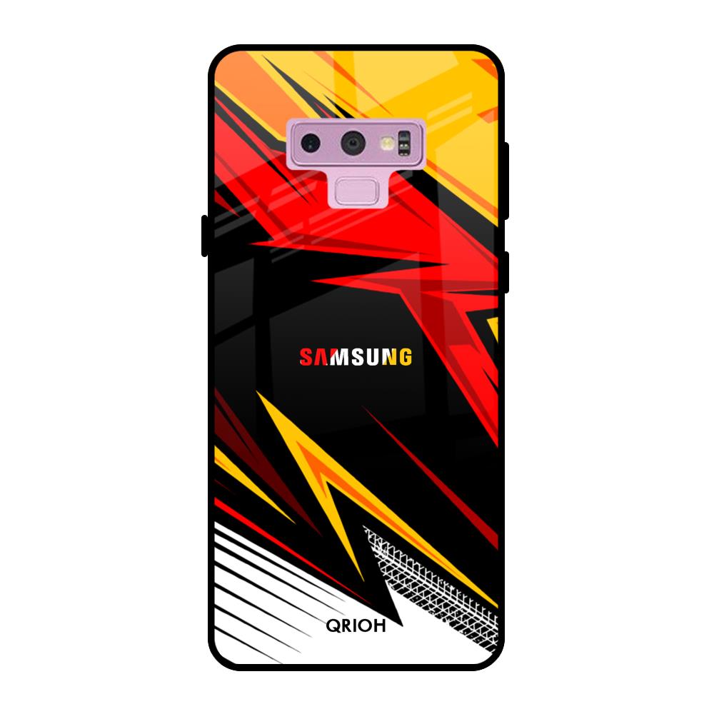 Race Jersey Pattern Samsung Galaxy Note 9 Glass Cases & Covers Online