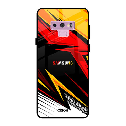 Race Jersey Pattern Samsung Galaxy Note 9 Glass Cases & Covers Online