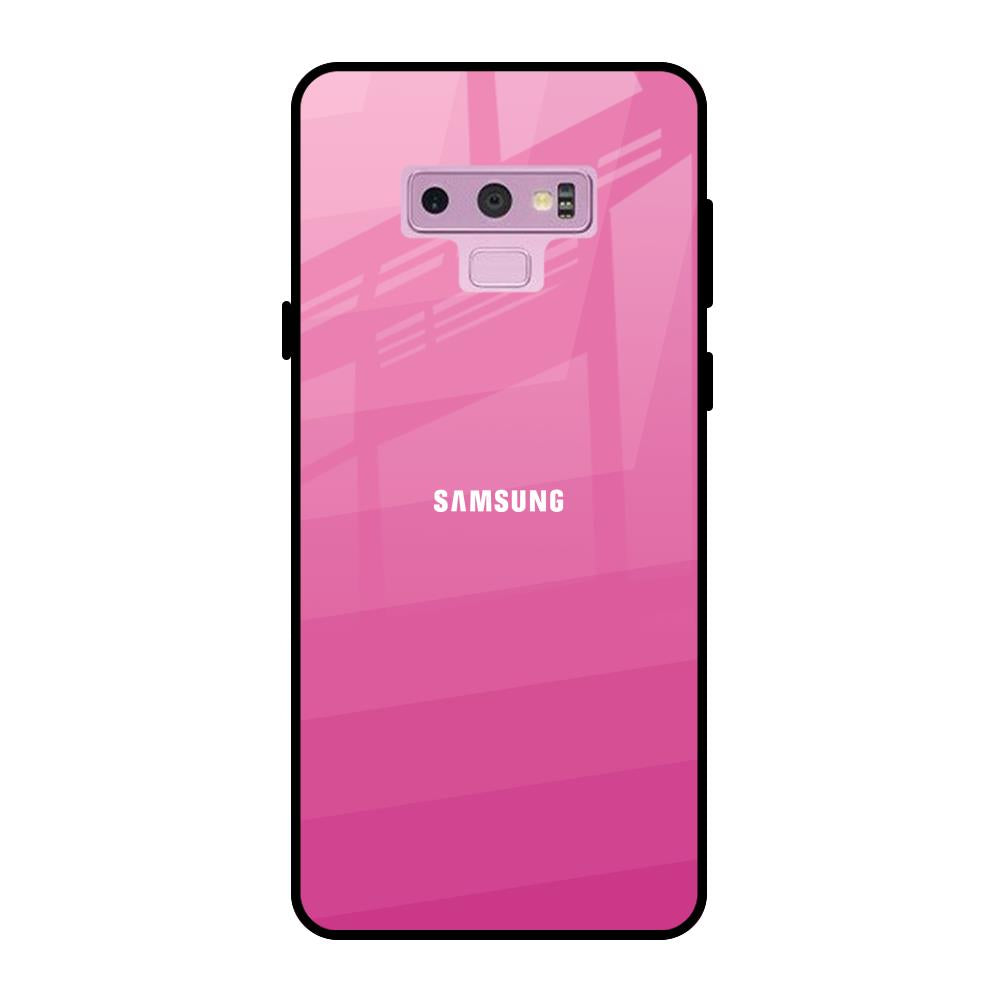 Pink Ribbon Caddy Samsung Galaxy Note 9 Glass Back Cover Online