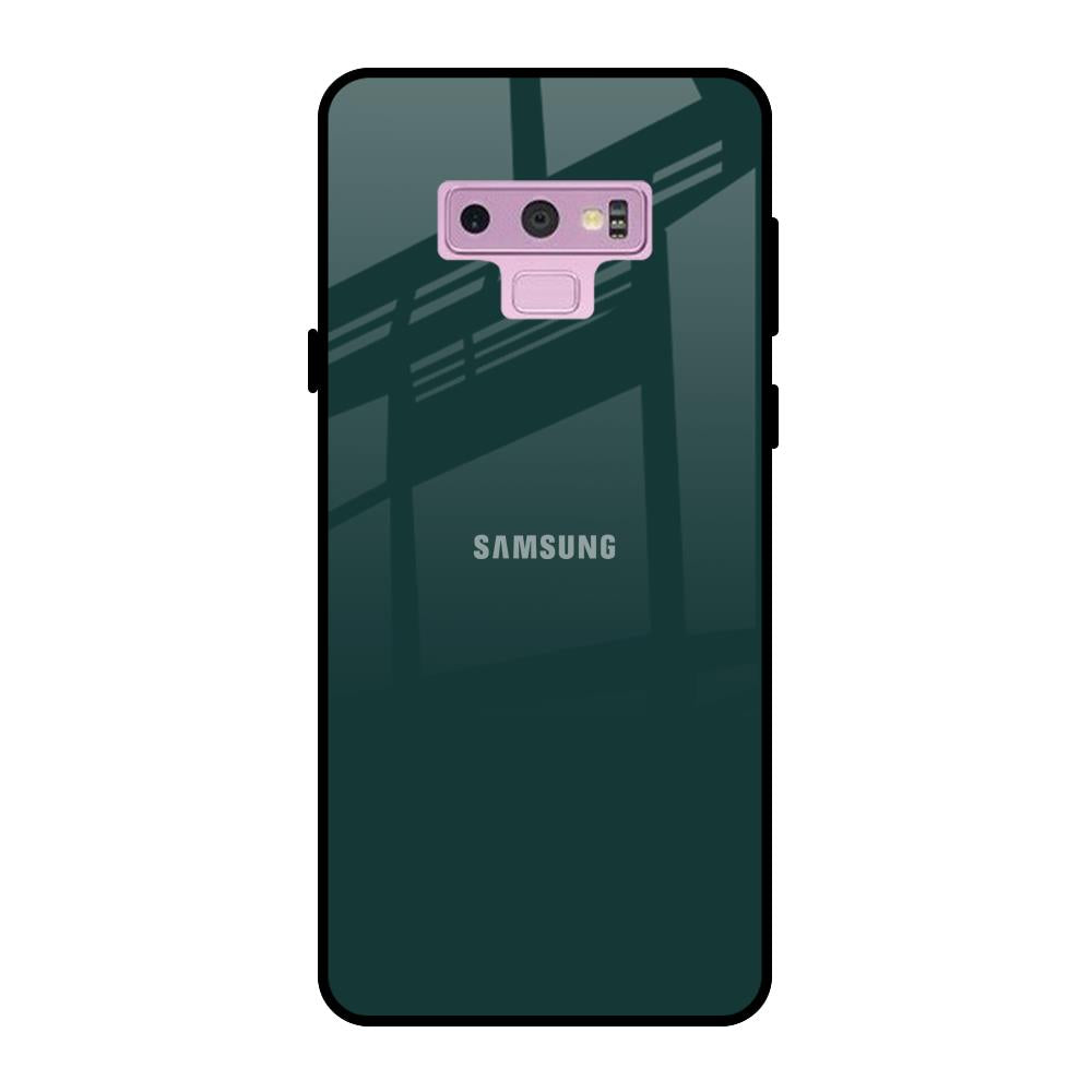 Olive Samsung Galaxy Note 9 Glass Back Cover Online