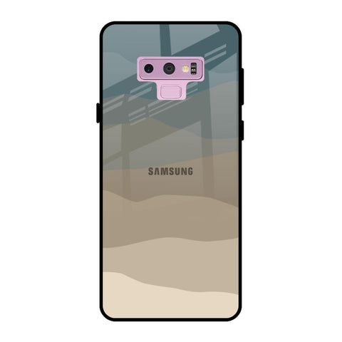 Abstract Mountain Pattern Samsung Galaxy Note 9 Glass Back Cover Online