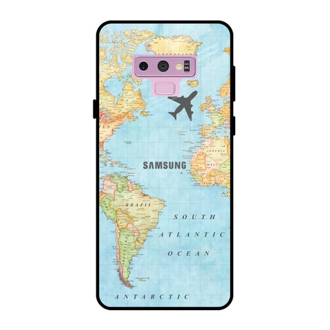 Fly Around The World Samsung Galaxy Note 9 Glass Back Cover Online