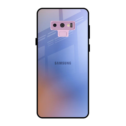 Blue Aura Samsung Galaxy Note 9 Glass Back Cover Online