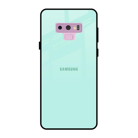 Teal Samsung Galaxy Note 9 Glass Back Cover Online