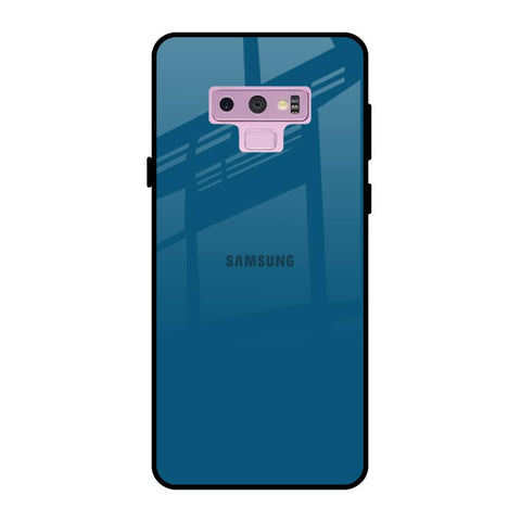 Cobalt Blue Samsung Galaxy Note 9 Glass Back Cover Online
