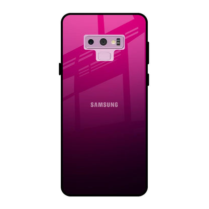 Purple Ombre Pattern Samsung Galaxy Note 9 Glass Back Cover Online