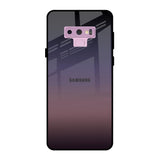 Grey Ombre Samsung Galaxy Note 9 Glass Back Cover Online