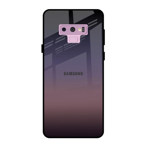 Grey Ombre Samsung Galaxy Note 9 Glass Back Cover Online