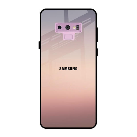 Golden Mauve Samsung Galaxy Note 9 Glass Back Cover Online