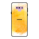 Rustic Orange Samsung Galaxy Note 9 Glass Back Cover Online