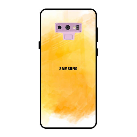 Rustic Orange Samsung Galaxy Note 9 Glass Back Cover Online