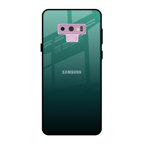 Palm Green Samsung Galaxy Note 9 Glass Back Cover Online
