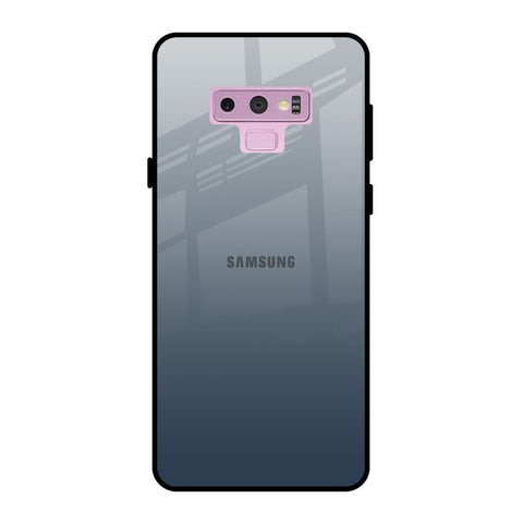 Smokey Grey Color Samsung Galaxy Note 9 Glass Back Cover Online