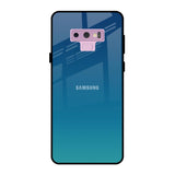 Celestial Blue Samsung Galaxy Note 9 Glass Back Cover Online