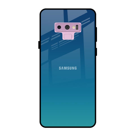 Celestial Blue Samsung Galaxy Note 9 Glass Back Cover Online